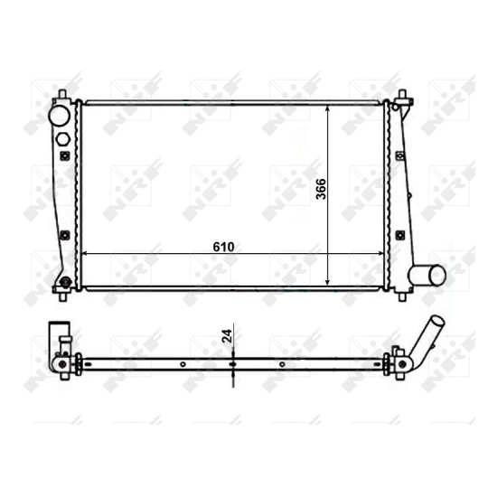 56102 - Radiator, engine cooling 