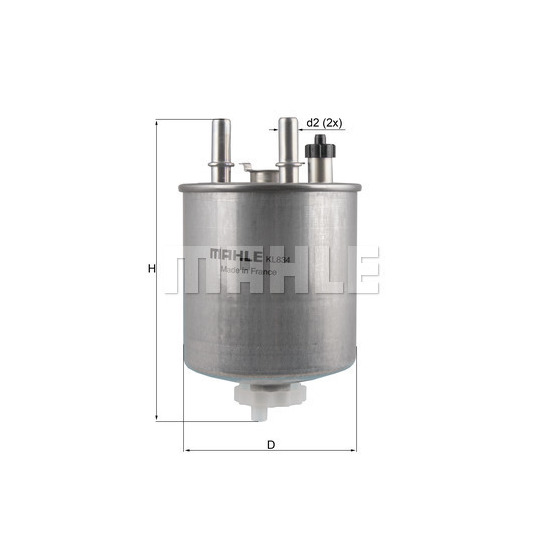 KL 834 - Fuel filter 
