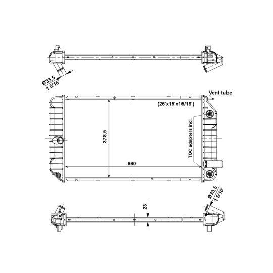 56007 - Radiaator, mootorijahutus 