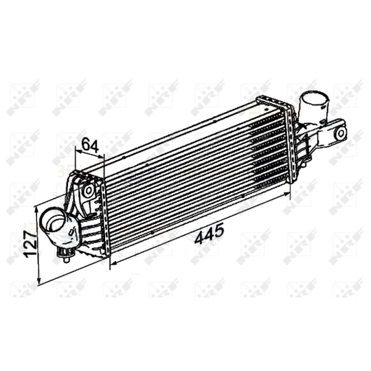 30533 - Intercooler, charger 