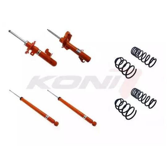 1120-2081 - Suspension Kit, coil springs / shock absorbers 