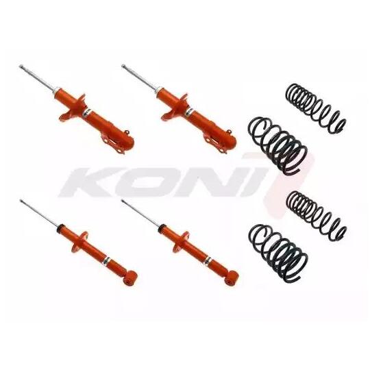 1120-4202 - Suspension Kit, coil springs / shock absorbers 