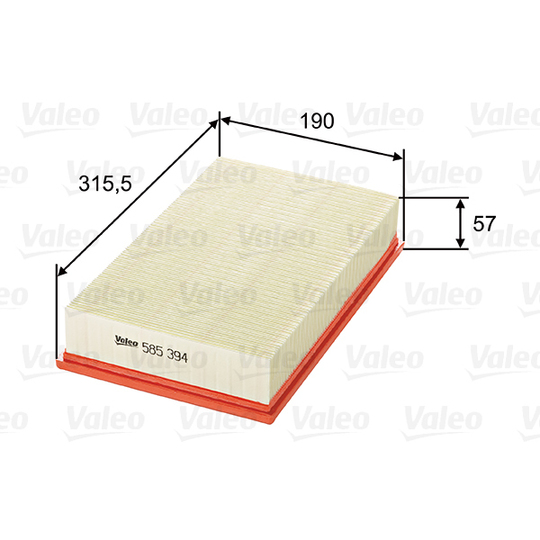 585394 - Air filter 