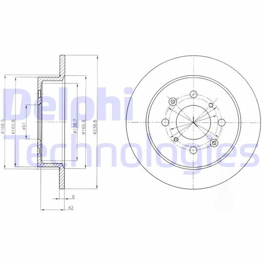 BG4333 - Brake Disc 