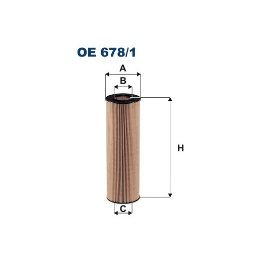 OE 678/1 - Oil filter 