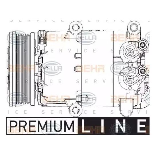 8FK 351 334-441 - Kompressor, kliimaseade 