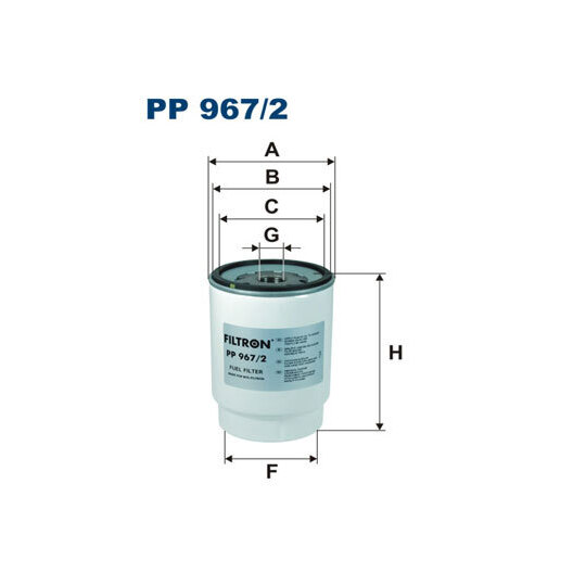 PP 967/2 - Fuel filter 
