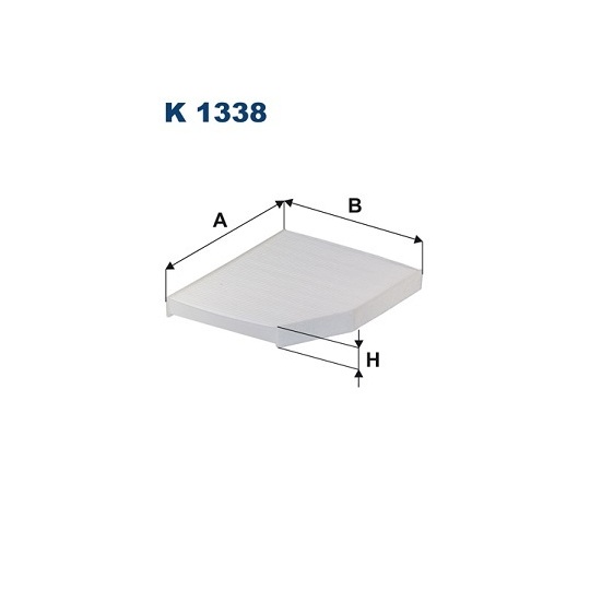 K 1338 - Filter, interior air 