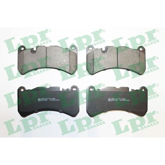 05P1870 - Brake Pad Set, disc brake 
