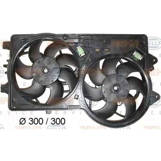 8EW 351 039-681 - Fan, radiator 