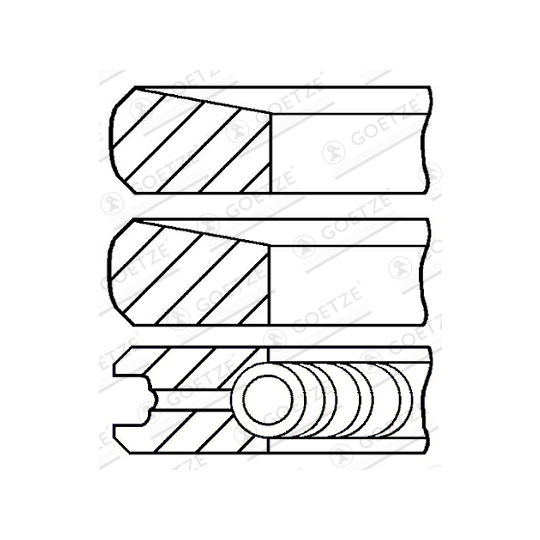 08-873407-00 - Piston Ring Kit 