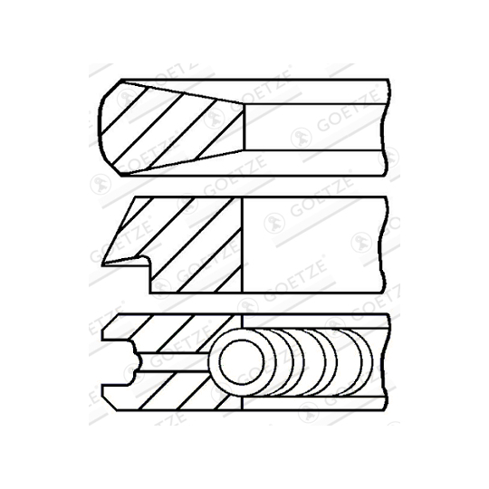 08-114400-45 - Piston Ring Kit 