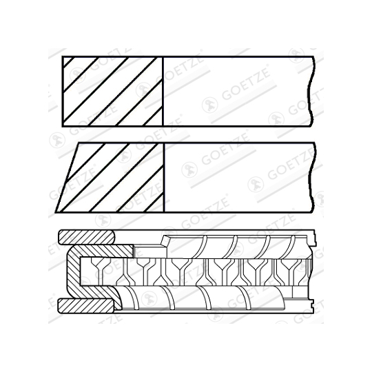 08-431200-00 - Piston Ring Kit 