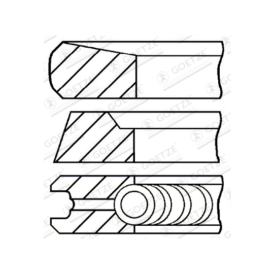 08-436100-00 - Piston Ring Kit 