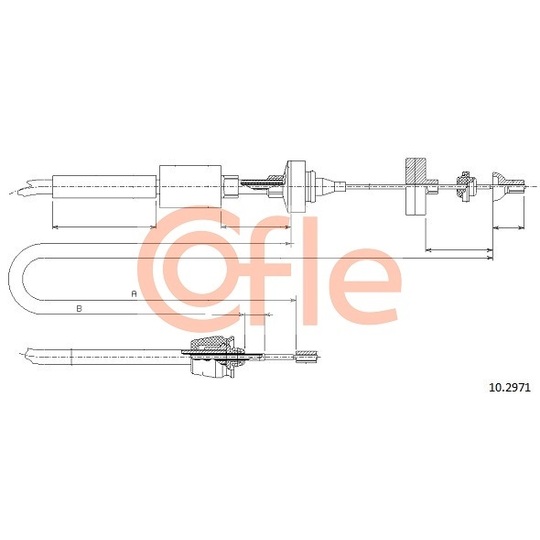 10.2971 - Clutch Cable 