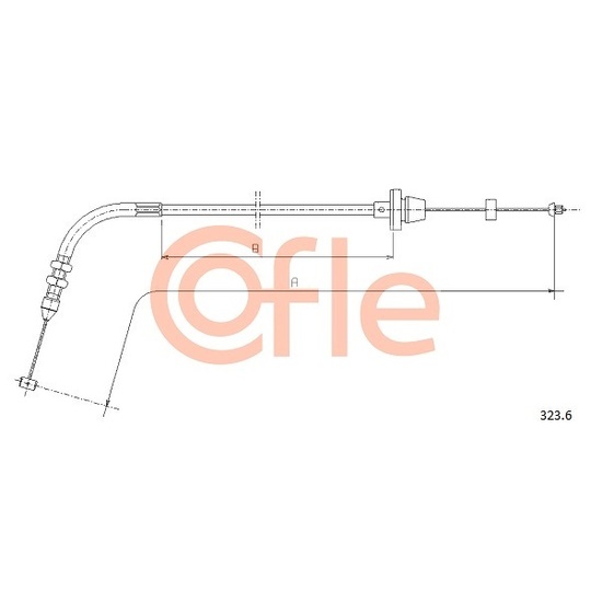 323.6 - Accelerator Cable 