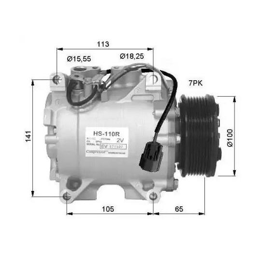 32448G - Compressor, air conditioning 