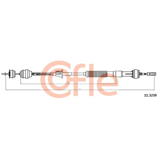11.3239 - Clutch Cable 
