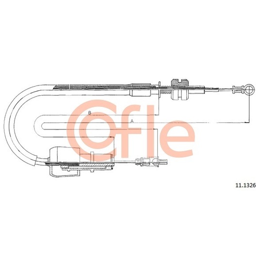 11.1326 - Accelerator Cable 
