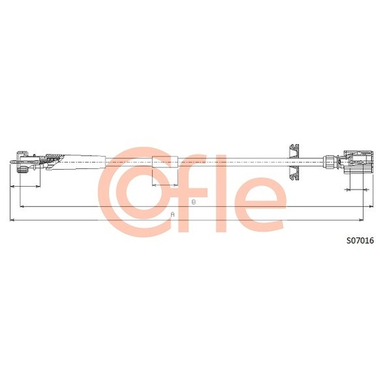 S07016 - Tacho Shaft 