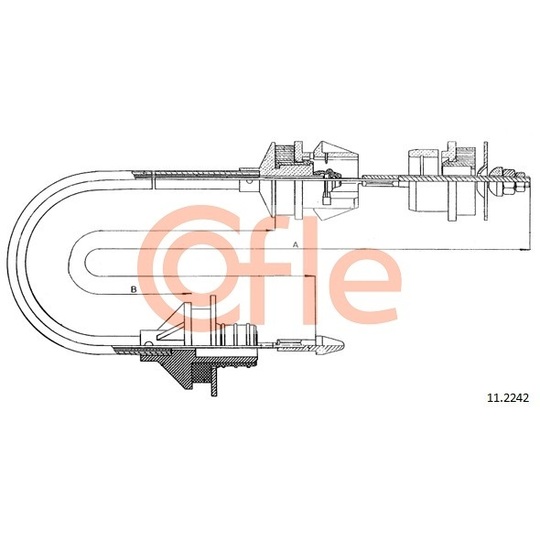 11.2242 - Clutch Cable 
