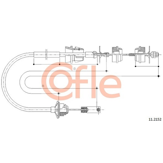 11.2152 - Clutch Cable 