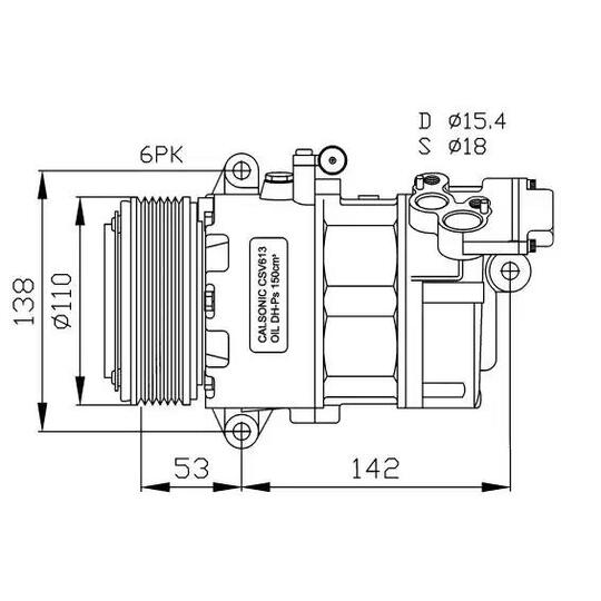 32184G - Compressor, air conditioning 