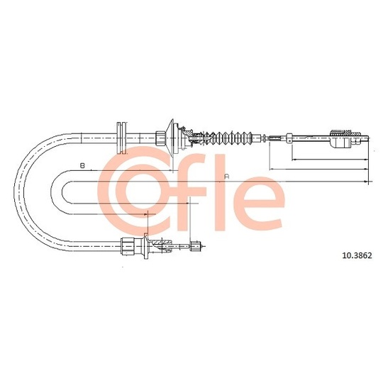 10.3862 - Clutch Cable 