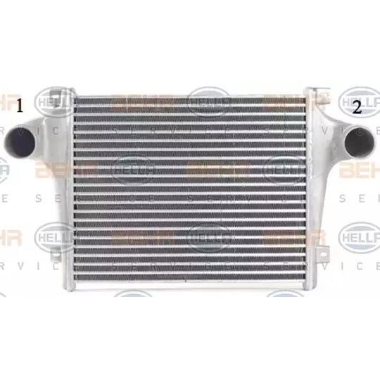 8ML 376 776-741 - Kompressoriõhu radiaator 