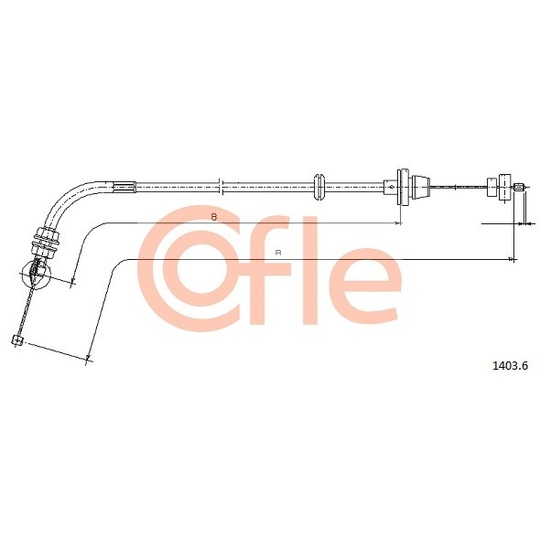 1403.6 - Accelerator Cable 