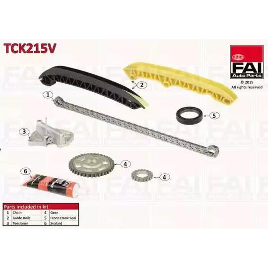 TCK215V - Timing Chain Kit 