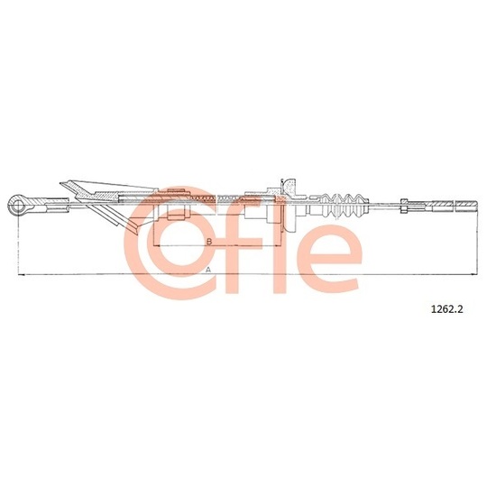 1262.2 - Clutch Cable 