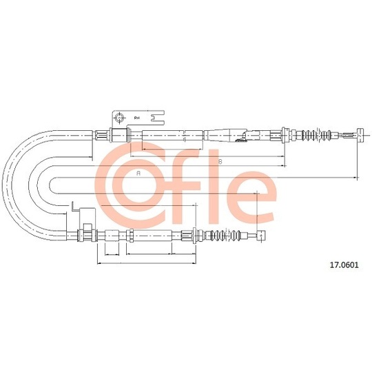 17.0601 - Cable, parking brake 