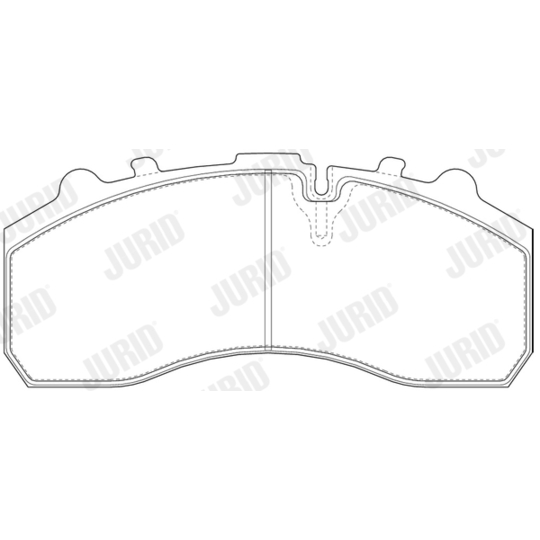 2910815390 - Brake Pad Set, disc brake 