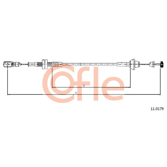 11.0179 - Accelerator Cable 