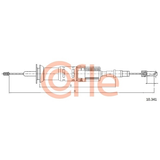 10.341 - Clutch Cable 