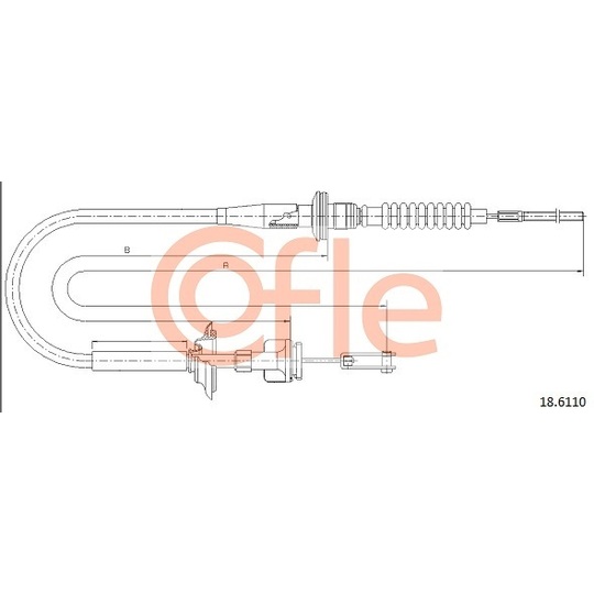 18.6110 - Clutch Cable 
