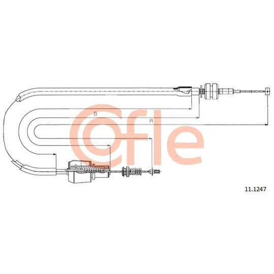11.1247 - Accelerator Cable 