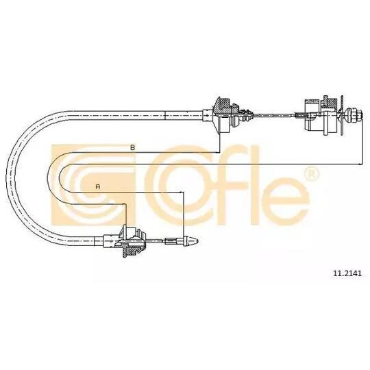 11.2141 - Clutch Cable 