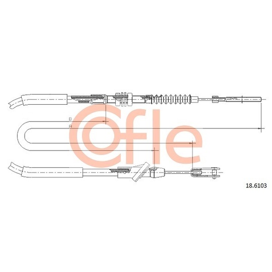 18.6103 - Clutch Cable 