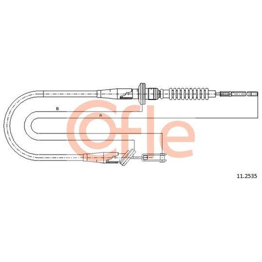 11.2535 - Clutch Cable 