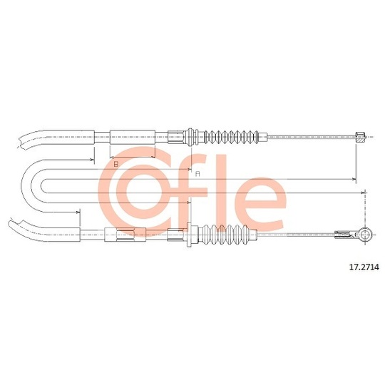 17.2714 - Cable, parking brake 