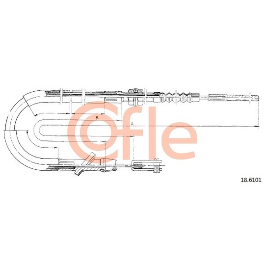 18.6101 - Clutch Cable 