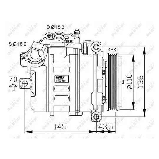 32520G - Compressor, air conditioning 