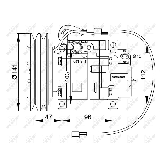 32691G - Compressor, air conditioning 