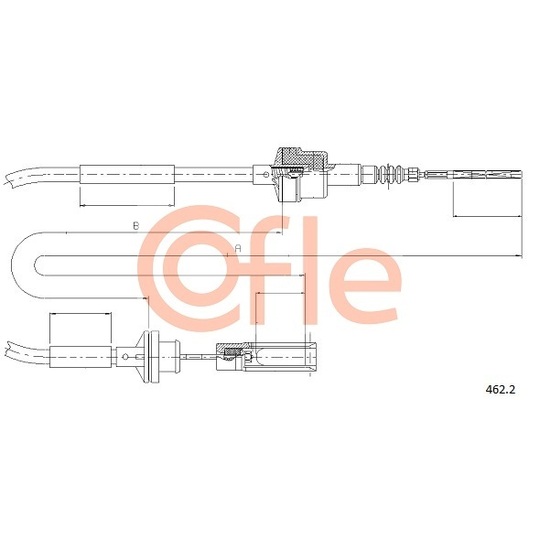 462.2 - Clutch Cable 