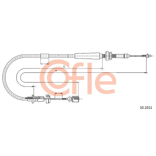 10.1011 - Accelerator Cable 