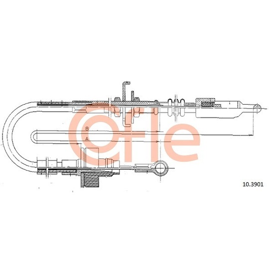 10.3901 - Clutch Cable 