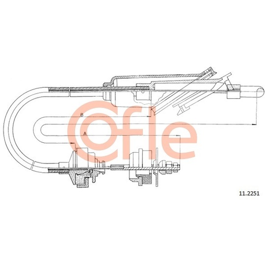11.2251 - Clutch Cable 