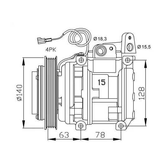 32450G - Compressor, air conditioning 